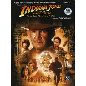 Williams, John - Indiana Jones: Kingdom of the Crystal Skull - Viola solo - Book/CD set - Alfred Music Publishing