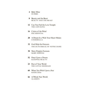 Disney Songs - for Solo Violin & Piano - 11 Arrangements - Hal Leonard Publications