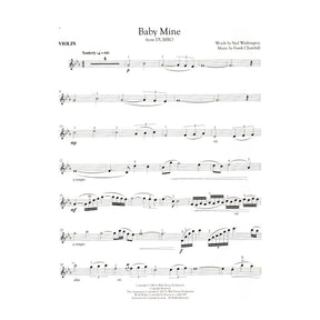 Disney Songs - for Solo Violin & Piano - 11 Arrangements - Hal Leonard Publications