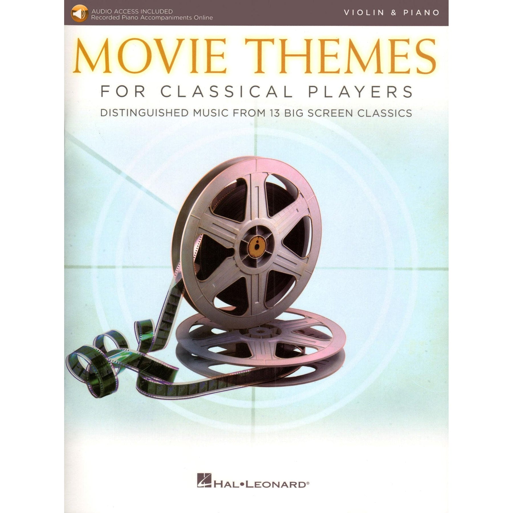 Movie Themes for Classical Players - Violin and Piano - with Online Audio Accompaniment/Sheet Music - Hal Leonard