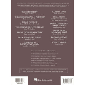 Movie Themes for Classical Players - Violin and Piano - with Online Audio Accompaniment/Sheet Music - Hal Leonard