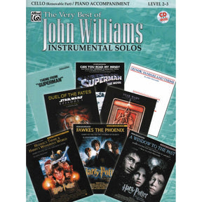 The Very Best of John Williams, for Cello and Piano, with Accompaniment CD Published by Alfred Music Publishing