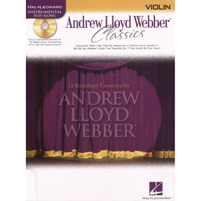 Andrew Lloyd Webber Classics for Violin with CD Accompaniment - Hal Leonard Edition
