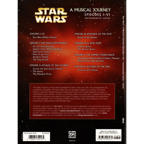 Williams, John - Star Wars for Violin and Piano - Published by Alfred Music.