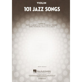 101 Jazz Songs for Violin