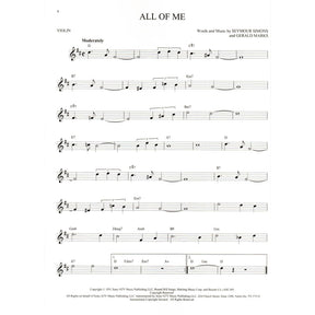 101 Jazz Songs for Violin