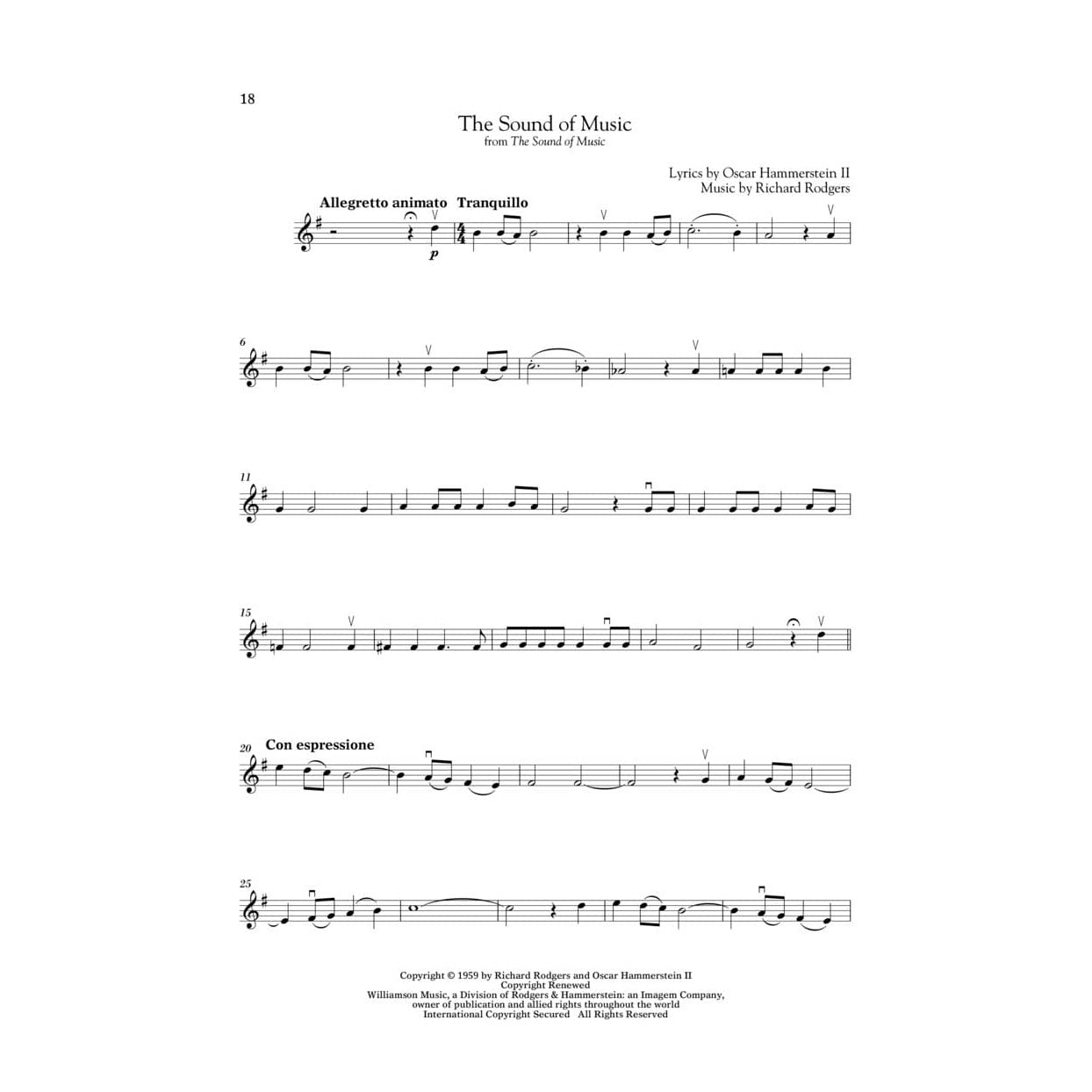Broadway Songs for Classical Players: 12 Famous Melodies From The Stage - Violin and Piano - with Online Audio Accompaniment - Hal Leonard