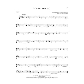The Best of the Beatles: 89 Songs - Violin solo - Hal Leonard Publication