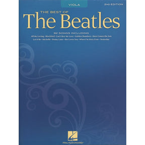 The Best of the Beatles: 89 Songs - Viola solo - Hal Leonard Publication