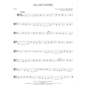 The Best of the Beatles: 89 Songs - Viola solo - Hal Leonard Publication