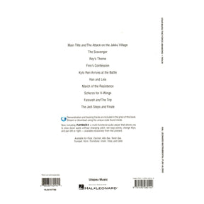 Star Wars: The Force Awakens - for Violin - with Audio Accompaniment - Hal Leonard