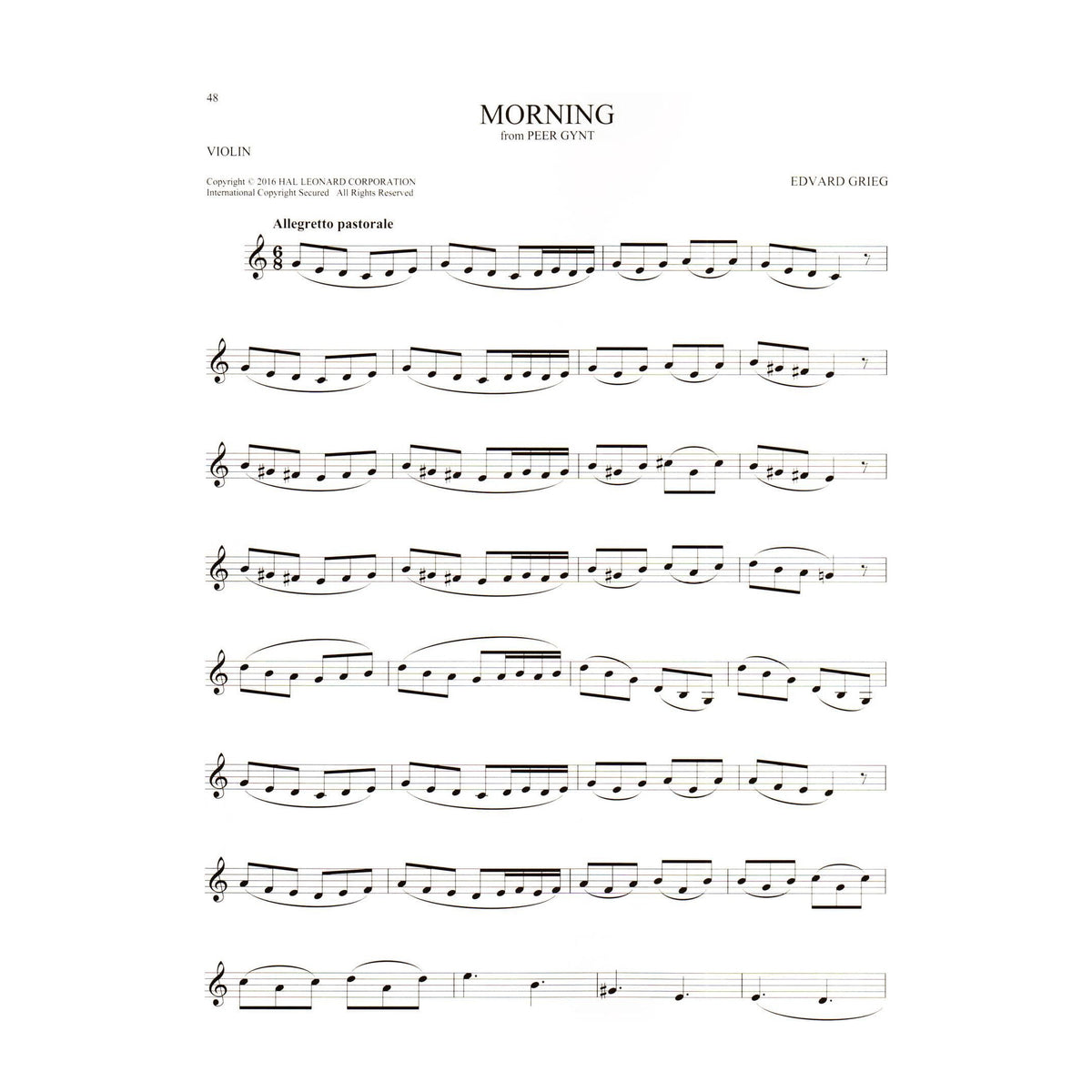 101 Classical Themes for Violin