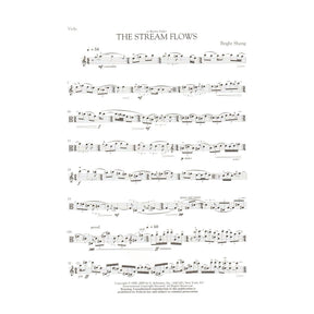 Sheng, Bright - The Stream Flows - Solo Viola - G Schirmer Edition