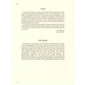 Schradieck, Henry - School of Viola Technique - Volume 1 - for Viola - Edited by Neubauer/Pagels - International