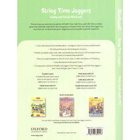 Blackwell, Kathy and David  - String Time Joggers: 14 Pieces for Flexible Ensemble - Viola and Piano - Book/CD set - Oxford UP