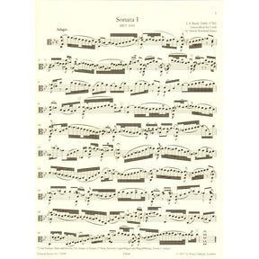 Bach, JS - 6 Sonatas and Partitas, BWV 1001-1006 - Solo Viola - edited by Simon Rowland-Jones - Edition Peters