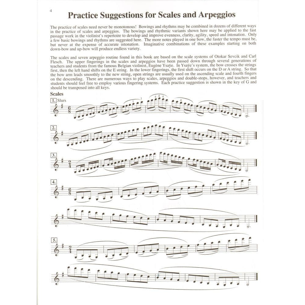 Barber, Barbara - Scales for Advanced Violinist - Violin Solo - Preludio Music/Alfred