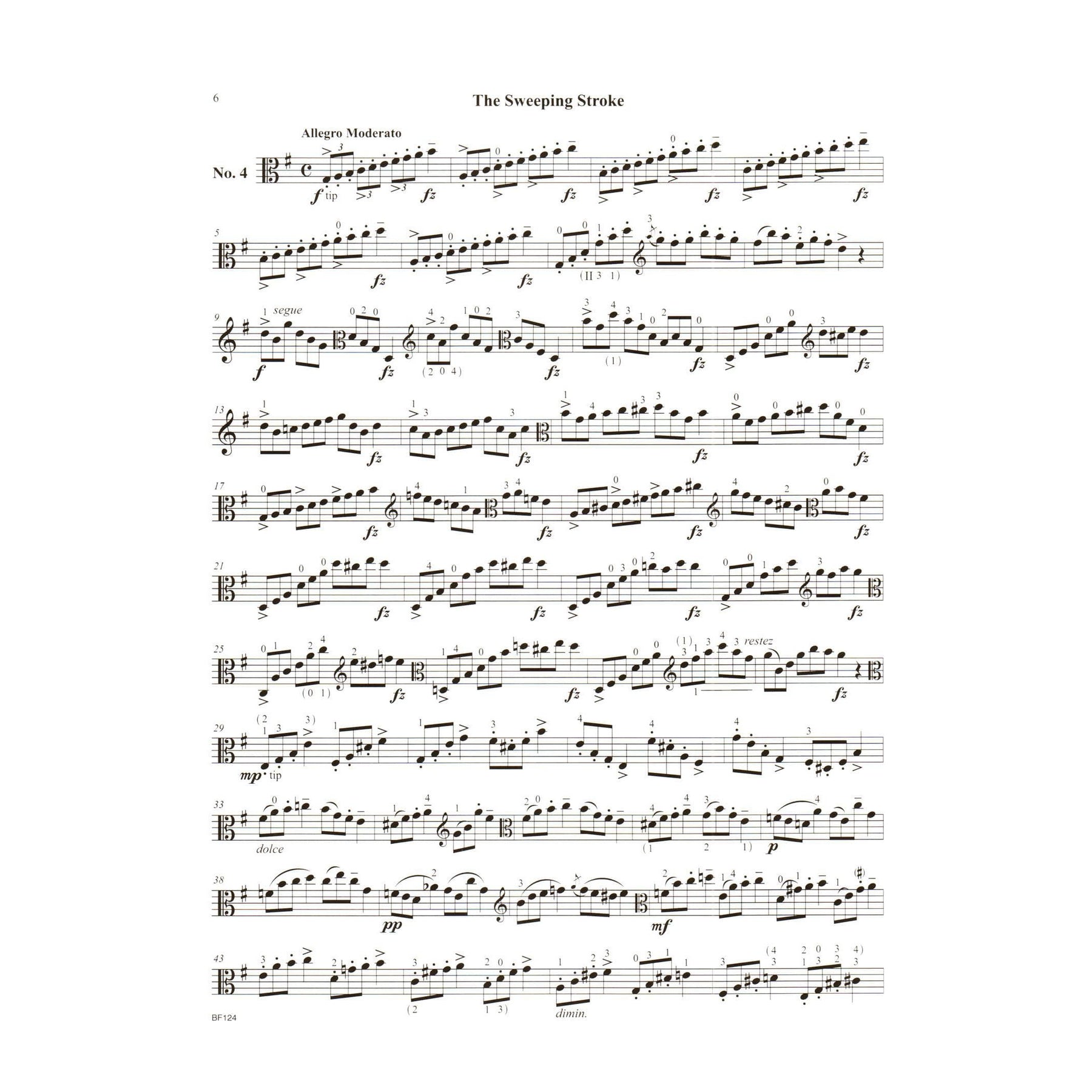 Mazas, J.F. - Selected Etudes for Viola, from Op. 36 - for Solo Viola - edited by Lawrence Wheeler - Carl Fischer