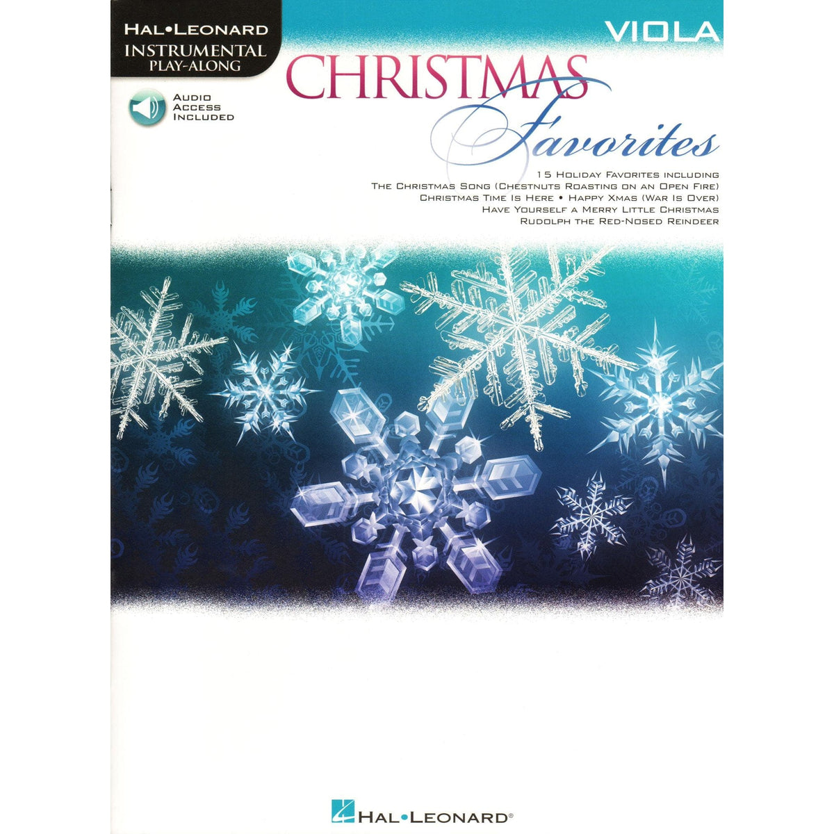 Christmas Favorites - 15 Holiday Favorites - for Viola - with Audio Play-Along - Hal Leonard