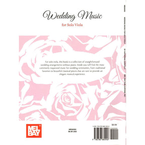 Curatolo, Katherine - Wedding Music for Solo Viola - Mel Bay