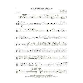 Taylor Swift Instrumental Play-Along - 2nd Edition - for Viola with Audio Accompaniment - Hal Leonard