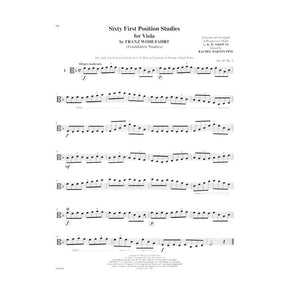 Wohlfahrt, Franz - Foundation Studies for the Viola, Book 1: 42 Studies (from Opp 45, 54, and 74) - edited by Rachel Barton Pine - Carl Fischer