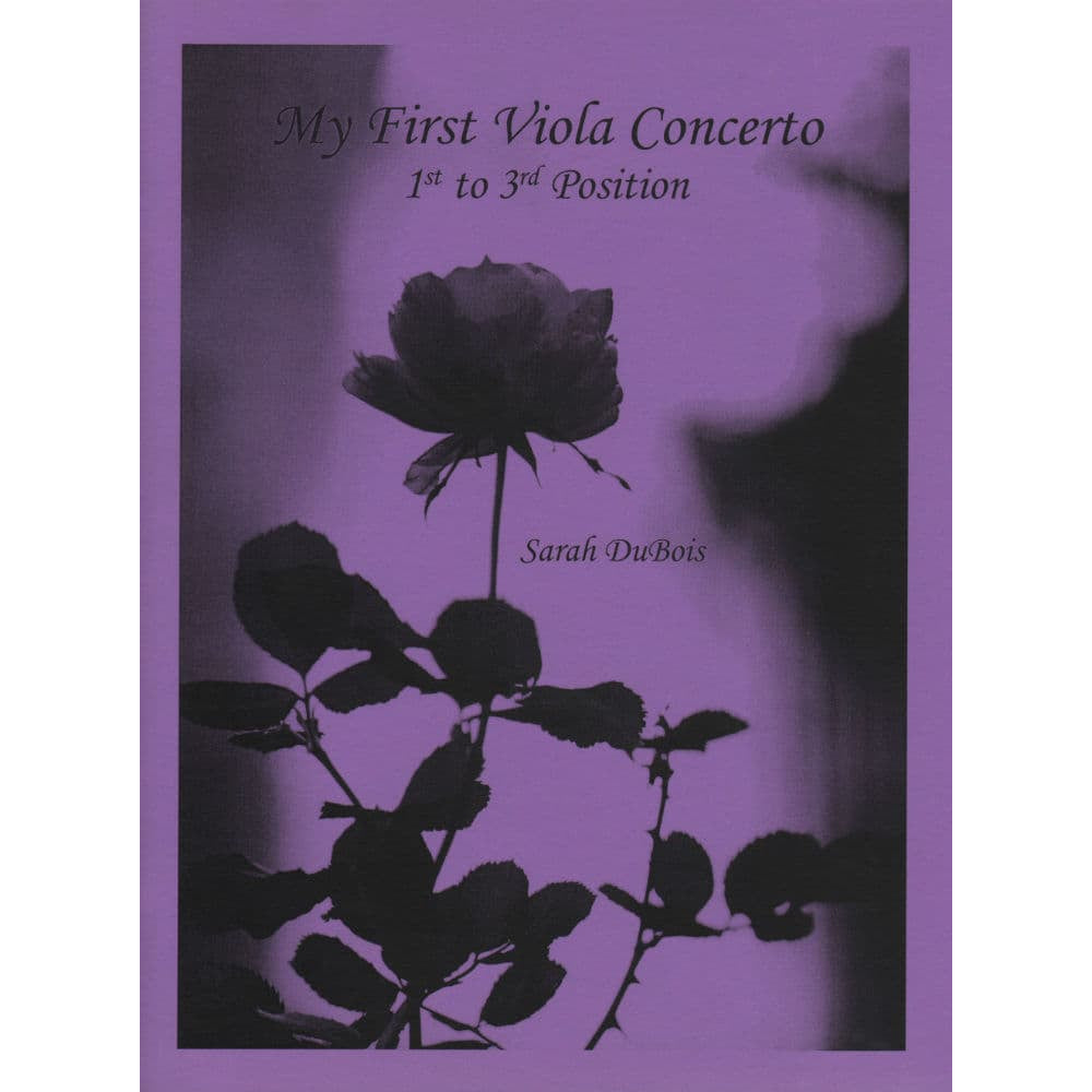 DuBois, Sarah - My First Viola Concerto (1st to 3rd Position) - Viola and Piano - DuBois Publishing