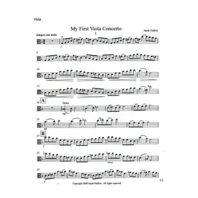 DuBois, Sarah - My First Viola Concerto (1st to 3rd Position) - Viola and Piano - DuBois Publishing