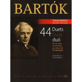 Bartók, Béla - 44 Duets - Transcribed by Donald Maurice and Claudine Bigelow - for Two Violas - Editio Musica Budapest