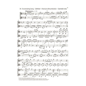 Bartók, Béla - 44 Duets - Transcribed by Donald Maurice and Claudine Bigelow - for Two Violas - Editio Musica Budapest