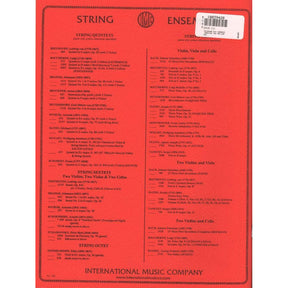Telemann, Georg Philipp - Six Canonic Sonatas TWV 40:118-123 For Two Violas Published by International Music Company