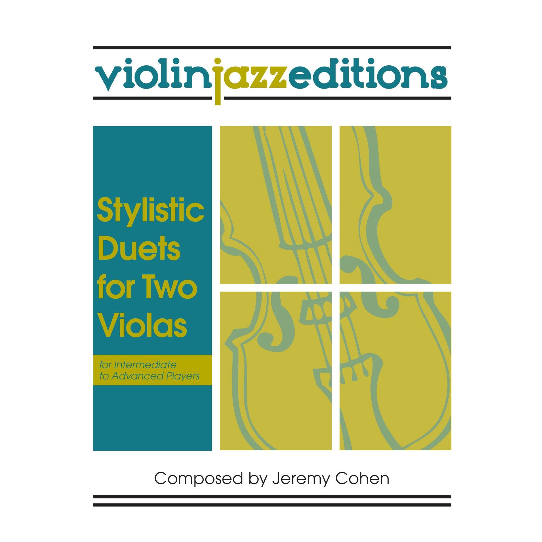 Cohen, Jeremy - Stylistic Duets for Two Violas - Violinjazz Editions - Digital Download