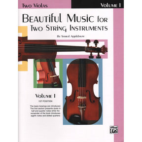 Applebaum, Samuel - Beautiful Music For Two Violas, Volume 1 - Belwin-Mills Publication
