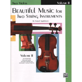 Applebaum, Samuel - Beautiful Music For Two Violas, Volume 2 - Belwin-Mills Publication