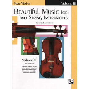 Applebaum, Samuel - Beautiful Music for Two Violas, Volume 3 - Belwin-Mills Publication