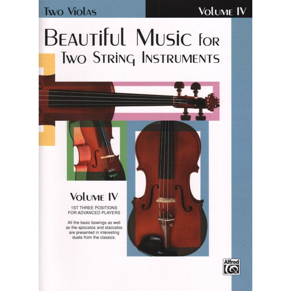 Applebaum, Samuel - Beautiful Music For Two Violas, Volume 4 - Belwin-Mills Publication