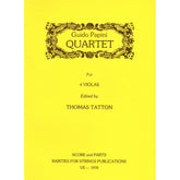 Papini, Guido - Quartet For Four Violas Score and Parts