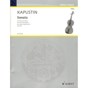 Kapustin, Nikolai - Sonata for Viola and Piano, Opus 69 - Schott