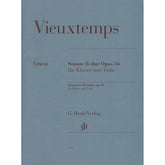 Vieuxtemps, Henri - Sonata in B-flat Major, Opus 36 - for Viola and Piano - edited by Peter Jost - G Henle Verlag URTEXT