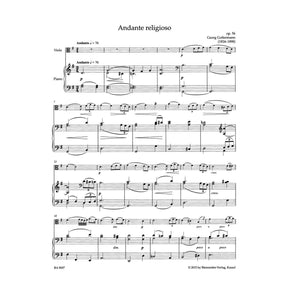 Concert Pieces for Viola and Piano - Viola Collection - edited by Kurt Sassmannshaus - Barenreiter