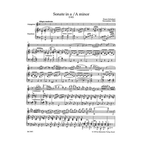 Schubert, Franz - Sonata in a minor (Arpeggione), D 821 For Viola and Piano URTEXT Published by Barenretier