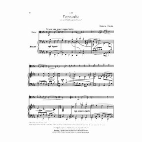 Clarke, Rebecca - Passacaglia for Viola and Piano - Schirmer Edition