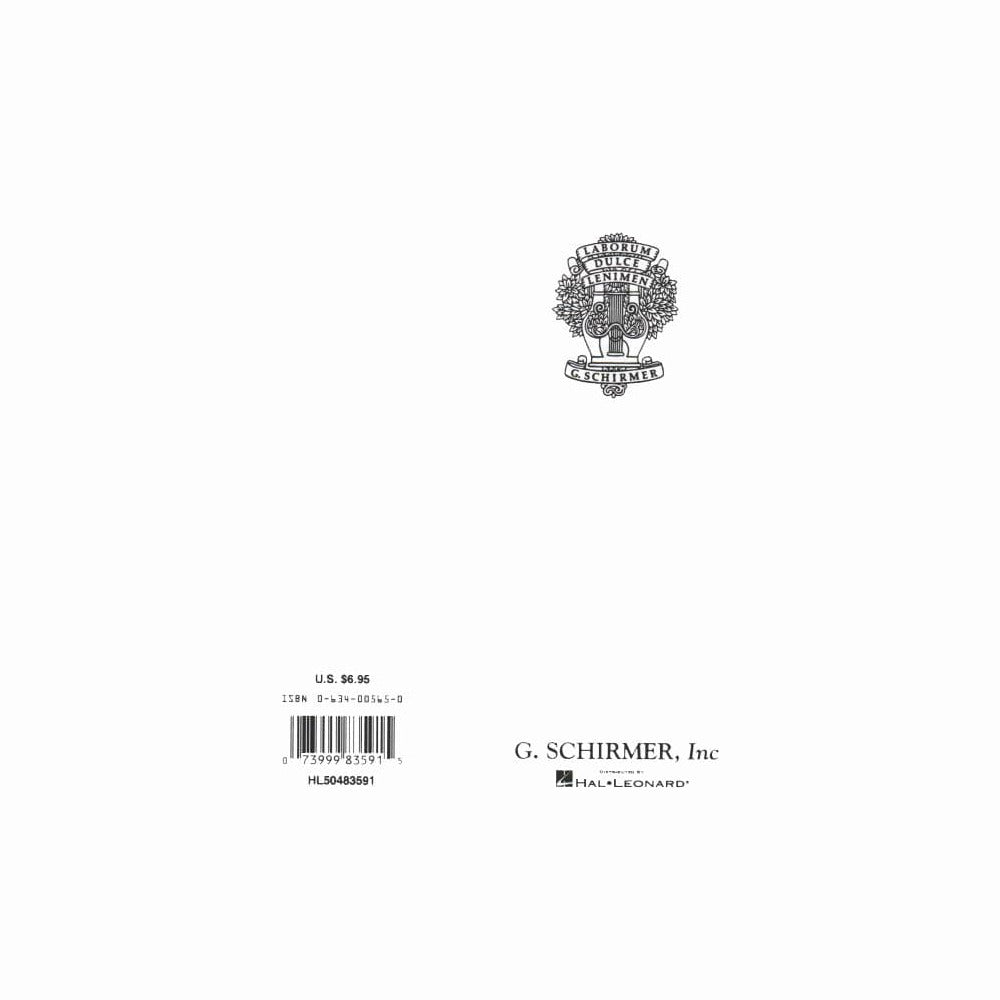 Clarke, Rebecca - Passacaglia for Viola and Piano - Schirmer Edition