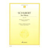 Schubert, Franz Peter - Ave Maria, Opus 52/6 - arranged by Wolfgang Birtel - for Viola and Piano - Schott