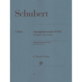 Schubert, Franz - Sonata in a minor ( Arpeggione ) D 821 For Viola and Piano URTEXT Published by G Henle Verlag
