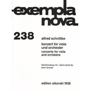 Schnittke - Concerto, for Viola and Piano Published by Sikorski