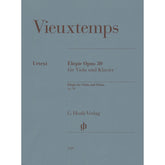 Vieuxtemps, Henri - Elegie, Opus 30 - for Viola and Piano - edited by Jost and Zimmermann - G Henle URTEXT