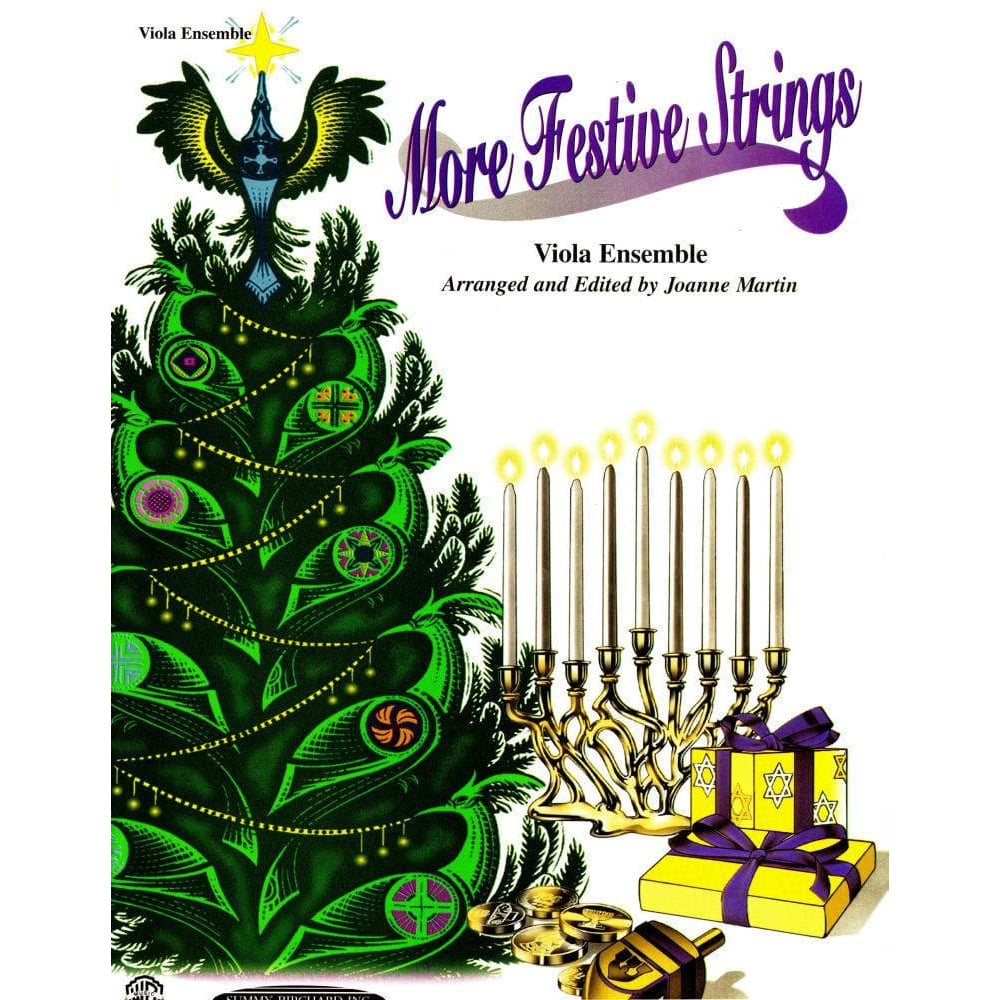 Martin, Joanne - More Festive Strings for Viola Ensemble - Four Violas - Alfred Music Publishing