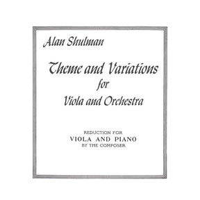 Shulman - Theme and Variations for Viola & Piano
