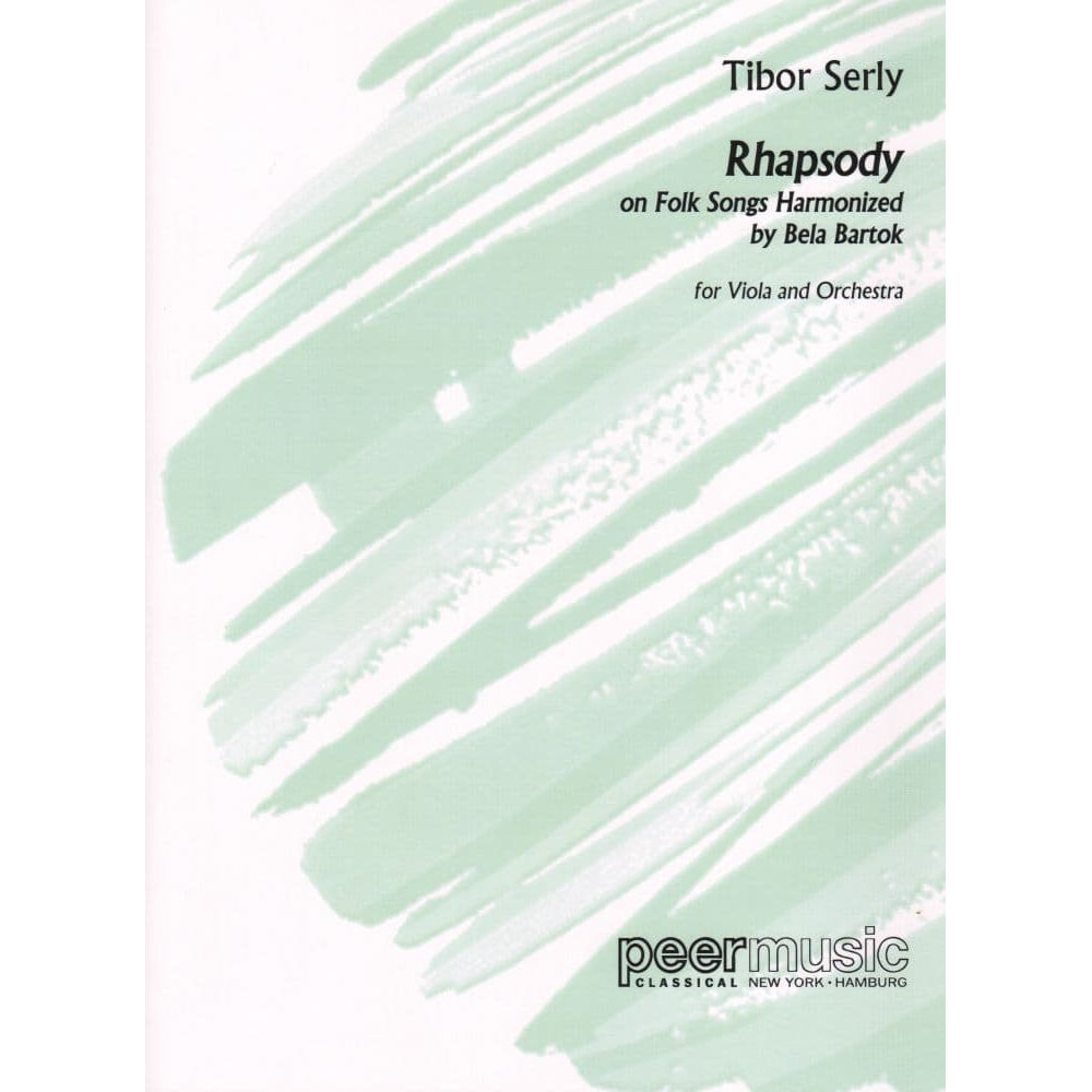 Serly - Rhapsody For Viola and Orchestra Published by Peer Music
